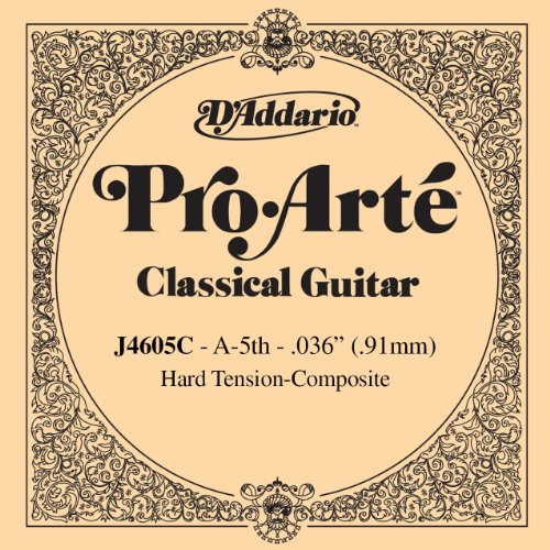 D Addario J4605C Pro-Arte Nylon Classical Guitar Single String  Hard Tension  Fifth String