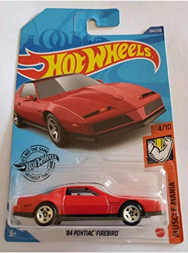 Hot Wheels 2020 Muscle Mania  84 Pontiac Firebird  Red 224-250