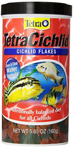 Tetra USA Tetra Cichlid Flakes Food -- 5-65 oz-