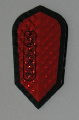 US Darts - 3 Sets 9 Flights Dimplex Red Slim Dart Flights