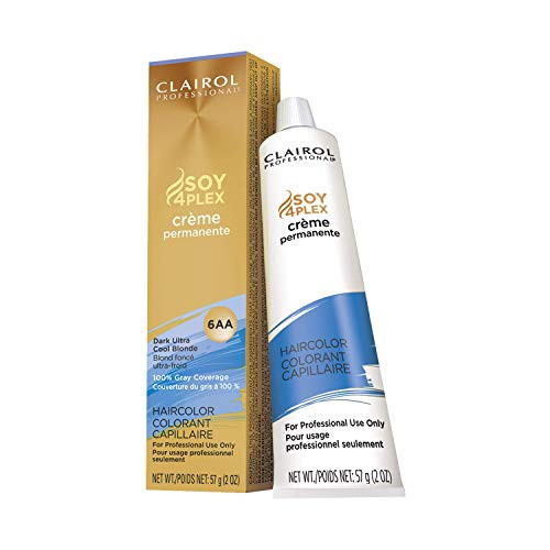 Clairol Permanent Crème  6aa Dark Ultra Cool Blonde  2 oz-