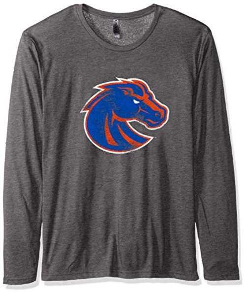 Ouray Sportswear NCAA Boise State Broncos Tri Blend Long Sleeve Tee Premium Heather 2X Ouray Sportswear NCAA Boise State Broncos Tri Blend Long Sleeve Tee Premium Heather 2X
