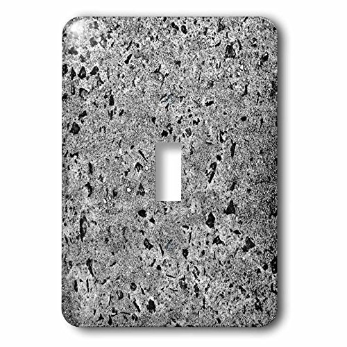 3dRose lsp2535141 Image of Black Gray Glittery Stone Toggle Switch  Multicolor