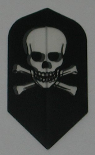 US Darts - 5 Sets 15 Flights - Skulls - Slim Dart Flights