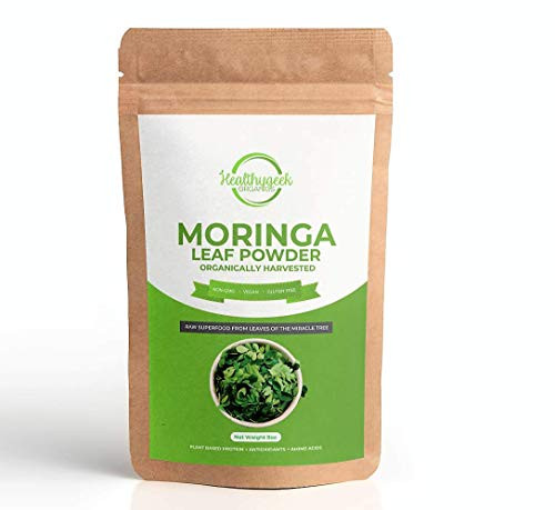 Organic Moringa Leaf Powder Premium Superfood Perfect for Smoothies Drinks and Recipes - 100 Raw and Natural Moringa Oleifera Sold in an eco-Friendly resealable Package 4 oz- Organic Moringa Leaf Powder Premium Superfood Perfect for Smoothies Drinks and Recipes - 100 Raw and Natural Moringa Oleifera Sold in an eco-Friendly resealable Package 4 oz-