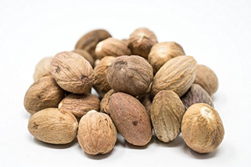 Whole Nutmeg by Slofoodgroup Grown in Sri Lanka  4 oz