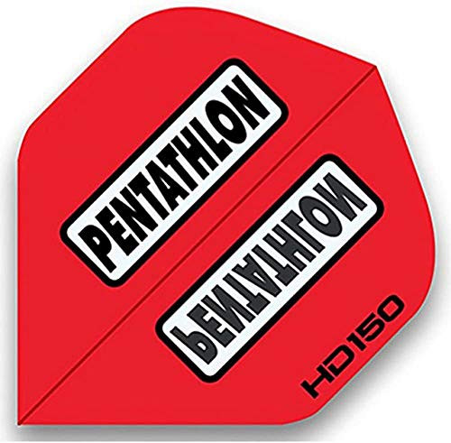 US Darts - 3 sets 9 flights Pentathlon Red HD150 Standard Dart Flights