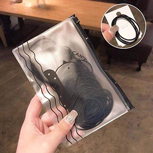 Obmyec Hair Ties Hair Scrunchies Rubber Hair Bands Elastic Ponytail Holder Hair Accessories for Women and Girls 100pcs Black Obmyec Hair Ties Hair Scrunchies Rubber Hair Bands Elastic Ponytail Holder Hair Accessories for Women and Girls 100pcs Black