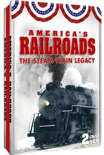 America s Railroads  Steam Train Legacy Embossed Slim-Tin Packaging