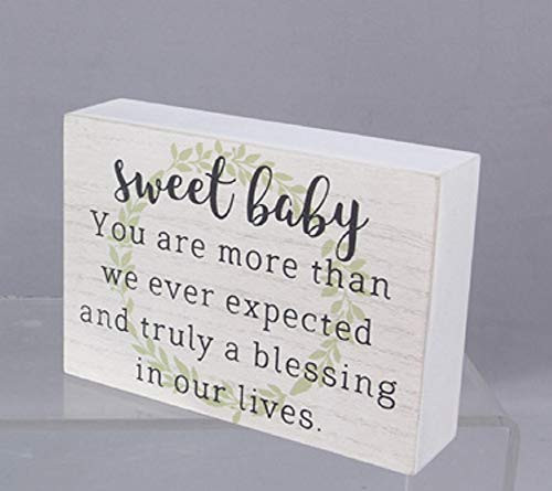 youngs Wood Sweet Baby Box Sign