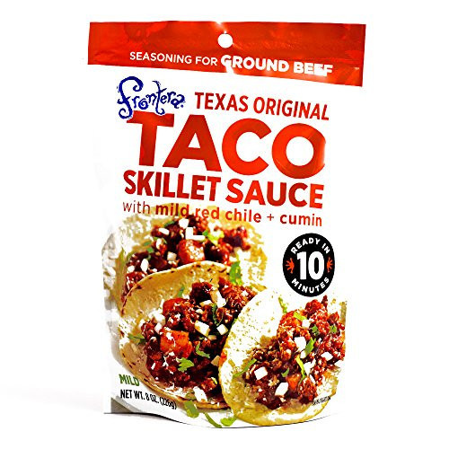 Frontera Texas Original Taco Skillet Sauce 8 oz each 1 Item Per Order Frontera Texas Original Taco Skillet Sauce 8 oz each 1 Item Per Order