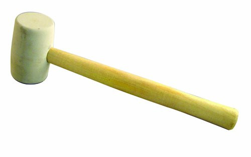 Bon Tool 87-398 Rubber Mallet - White 16 Oz