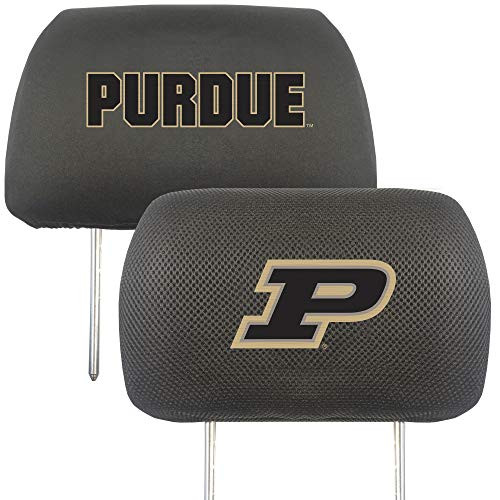 FANMATS NCAA Purdue Boilermakers Auto Headrest Covers Team Colors One Size 25592 FANMATS NCAA Purdue Boilermakers Auto Headrest Covers Team Colors One Size 25592