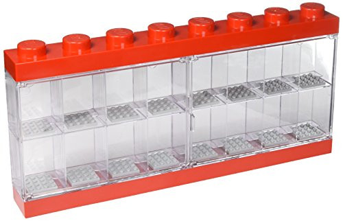 LEGO Minifigure Display Case 16 Bright Red (40660601)