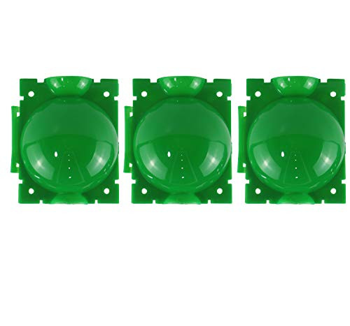 Vinyl Etchings Plant Rooting Device 3 Pack Assisted Cutting Rooting Plant Root Growing Box Combination Reusable Plant Root Growing Ball Small  Green
