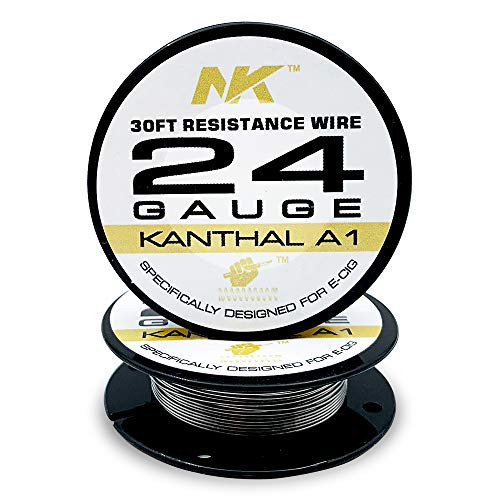 Resistance Wire Kanthal A1-24 Gauge Spools 30 Feet KANTHAL A1 24