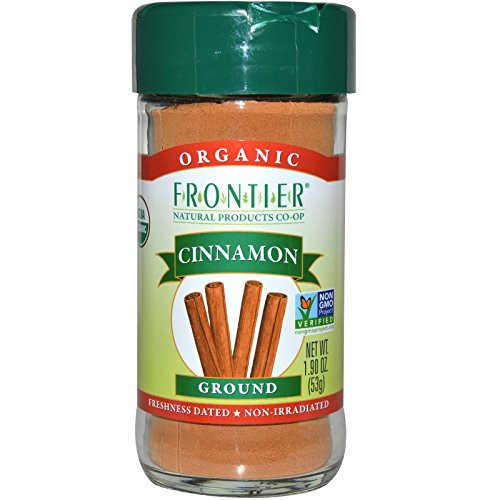 Organic Cinnamon Ground Frontier Natural Products 1-90 oz Bottle