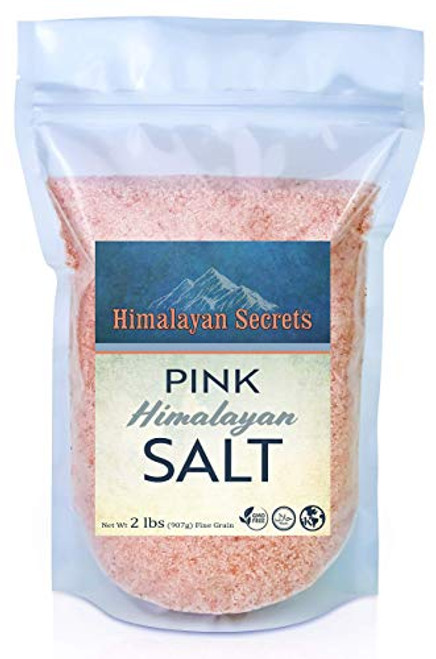 2 LB Himalayan Dark Pink Salt - 100 Natural Unrefined by Himalayan Secrets - Coarse - Fine - Powder Fine 2 LB Himalayan Dark Pink Salt - 100 Natural Unrefined by Himalayan Secrets - Coarse - Fine - Powder Fine