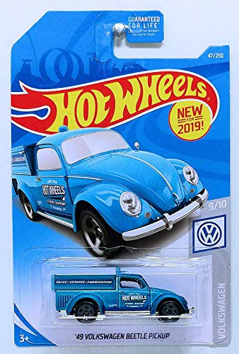 Hot Wheels 2019 Basic Mainline Volkswagen -  49 Volkswagen Beetle Pickup