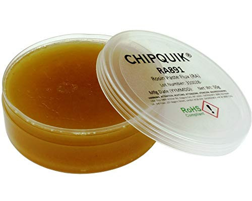Rosin Solder Flux RA in 2oz Flat Jar 50 gram