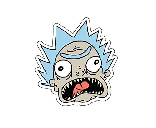 Rick and Morty Bushland Rick Decal - Officially Licensed Original Artwork Sticker Rick and Morty Bushland Rick Decal - Officially Licensed Original Artwork Sticker