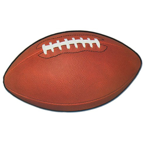 Beistle 55595 24-Pack Football Cutouts for Parties, 11 by 18-Inch
