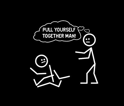 Pull Yourself Together Man Funny MKR Decal Vinyl Sticker Cars Trucks Vans Walls Laptop White 5-5 x 5-4 in MKR1242 Pull Yourself Together Man Funny MKR Decal Vinyl Sticker Cars Trucks Vans Walls Laptop White 5-5 x 5-4 in MKR1242