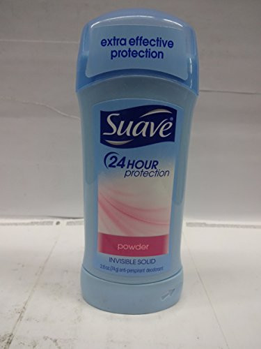 Suave Deodorant 2-6 Ounce 24Hr Powder Invisible Solid 76ml 2 Pack