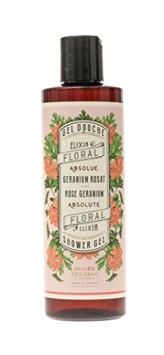 Panier des Sens Shower Gel, Rose Geranium, 8.4 Ounces