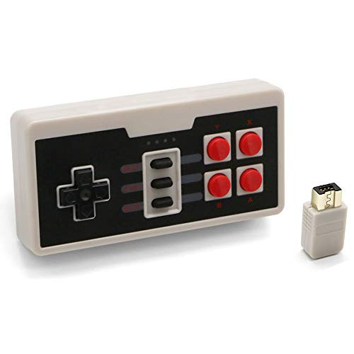 1 Pack Wireless Gaming Controller Compatible with NES Nintendo Classic Edition Mini  Replacement Joypad Gamepad for NES Nintendo Classic Mini Edition 2016