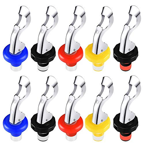 ManYee Wine Stoppers 10 Pcs Silicone Wine Bottle Cork Bottle Stoppers Wine Bottle Plug for Fresh Wine Beverage Champagne ManYee Wine Stoppers 10 Pcs Silicone Wine Bottle Cork Bottle Stoppers Wine Bottle Plug for Fresh Wine Beverage Champagne