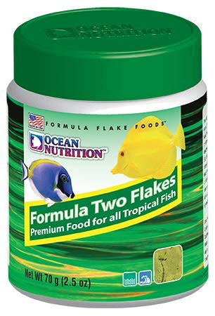 Ocean Nutrition Formula Two Flakes 2-5-Ounces 70 Grams Jar