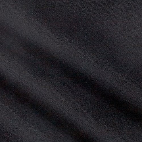 Fabric Merchants Rayon Challis Solid Yard Black Fabric Merchants Rayon Challis Solid Yard Black