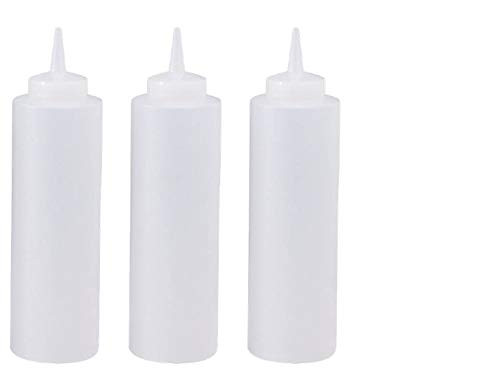 Great Credentials Squeeze Bottles Clear Set of 3 24 OZ-