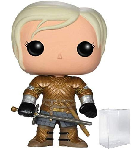 Funko Pop! Game of Thrones: GOT - Brienne of Tarth #13 Vinyl Figure (Bundled with Pop BOX PROTECTOR CASE)