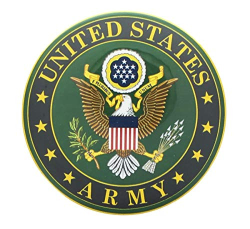 U-S- Army Round Magnet