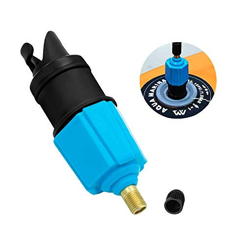 Evoio Inflatable SUP Pump Adaptor Compressor  Standard Conventional Air Valve Converter  Air Pump Converter for Inflatable Boat  Stand Up Paddle Board and Dinghy Surfboard  Electric Pump Attachment