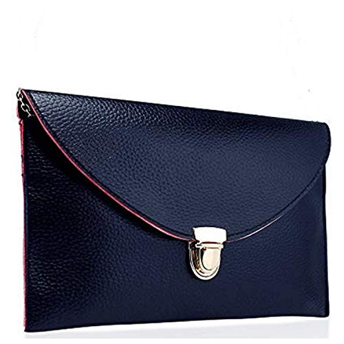 Amaze Fashion Women Handbag Shoulder Bags Envelope Clutch Crossbody Satchel Tote Purse Leather Lady Bag Black