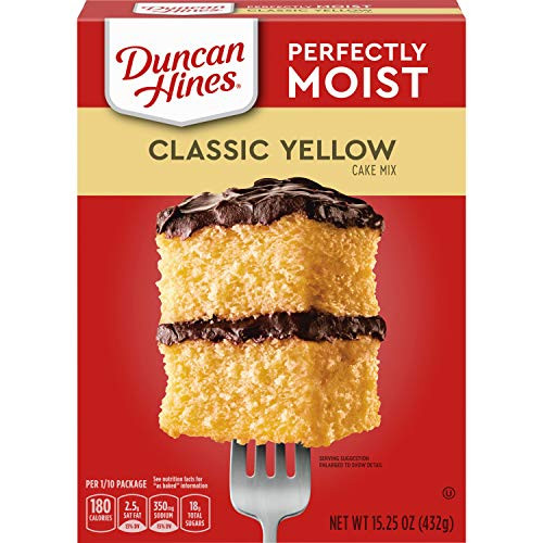 Duncan Hines Classic Cake Mix  Yellow  15-25 Ounce