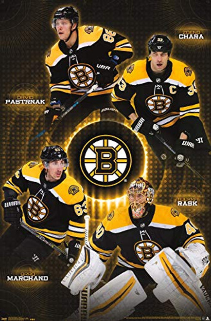 Trends International NHL Boston Bruins - Team 17 Wall Poster 22-375 x 34 Unframed Version Trends International NHL Boston Bruins - Team 17 Wall Poster 22-375 x 34 Unframed Version