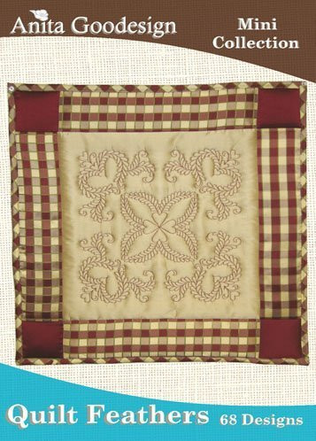 Anita Goodesign Embroidery Designs Cd Quilt Feathers
