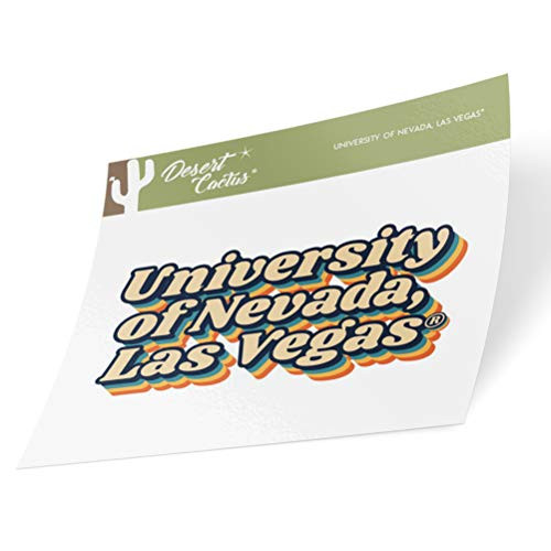 University of Nevada Las Vegas UNLV Rebels NCAA Vinyl Decal Laptop Water Bottle Car Scrapbook 70 s Name Sticker