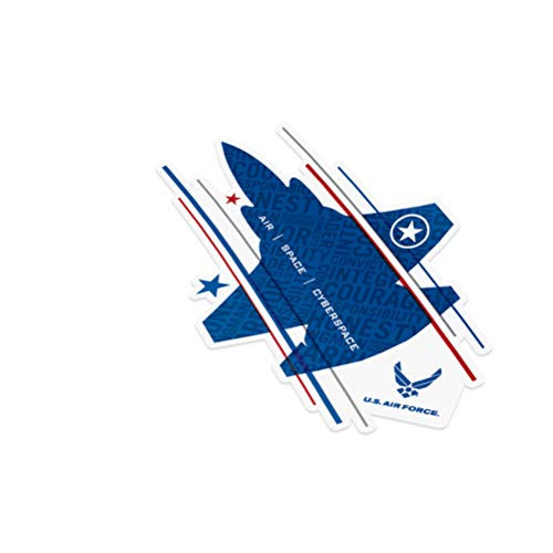 United States Air Force USAF Emblem Logo Construction Battalions Vinyl Decal Laptop Water Bottle Car Scrapbook Licensed US Sticker -  10