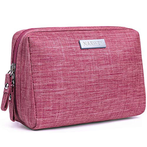 Small Makeup Bag for Purse Travel Makeup Pouch Mini Cosmetic Bag for Women Girls Small Bright Pink Small Makeup Bag for Purse Travel Makeup Pouch Mini Cosmetic Bag for Women Girls Small Bright Pink