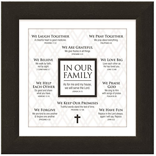 Carpentree 7"x7" in Our Family Framed Art