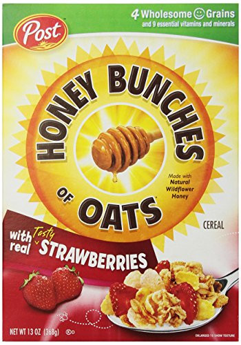 Honey Bunches of Oats Cereal with Real Strawberries  13 oz