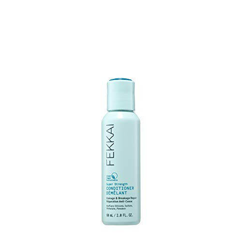 New FEKKAI Super Strength Conditioner Damage Breakage Repair Natural and Clean Vegan Sulfate Free 2 oz New FEKKAI Super Strength Conditioner Damage Breakage Repair Natural and Clean Vegan Sulfate Free 2 oz