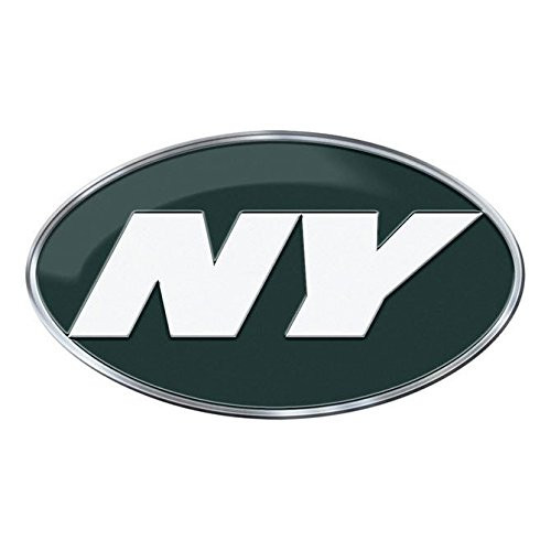 NFL - New York Jets Heavy Duty Aluminum Color Emblem