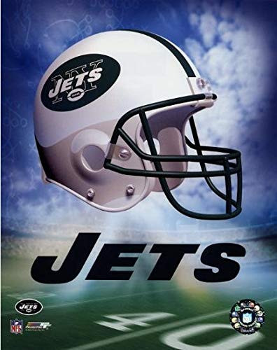 New York Jets Helmet Composite Photo Size  8  x 10