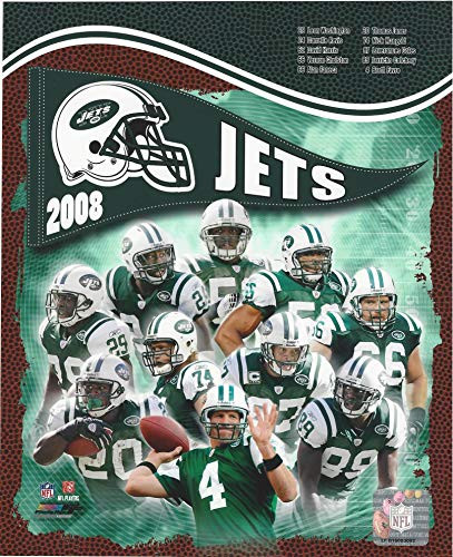 New York Jets 2008 Team Composite Photo Size  8  x 10